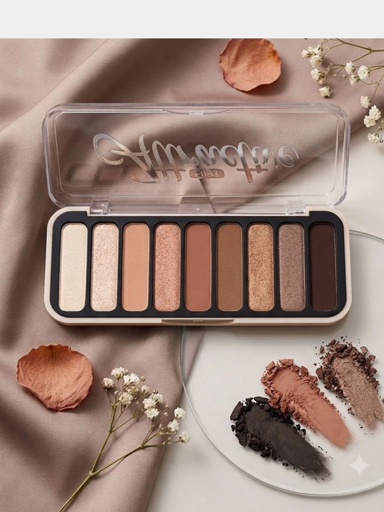 Koʻz uchun tenlar paletkasi Sevencool Attractive Eyes, 10 rangli - 