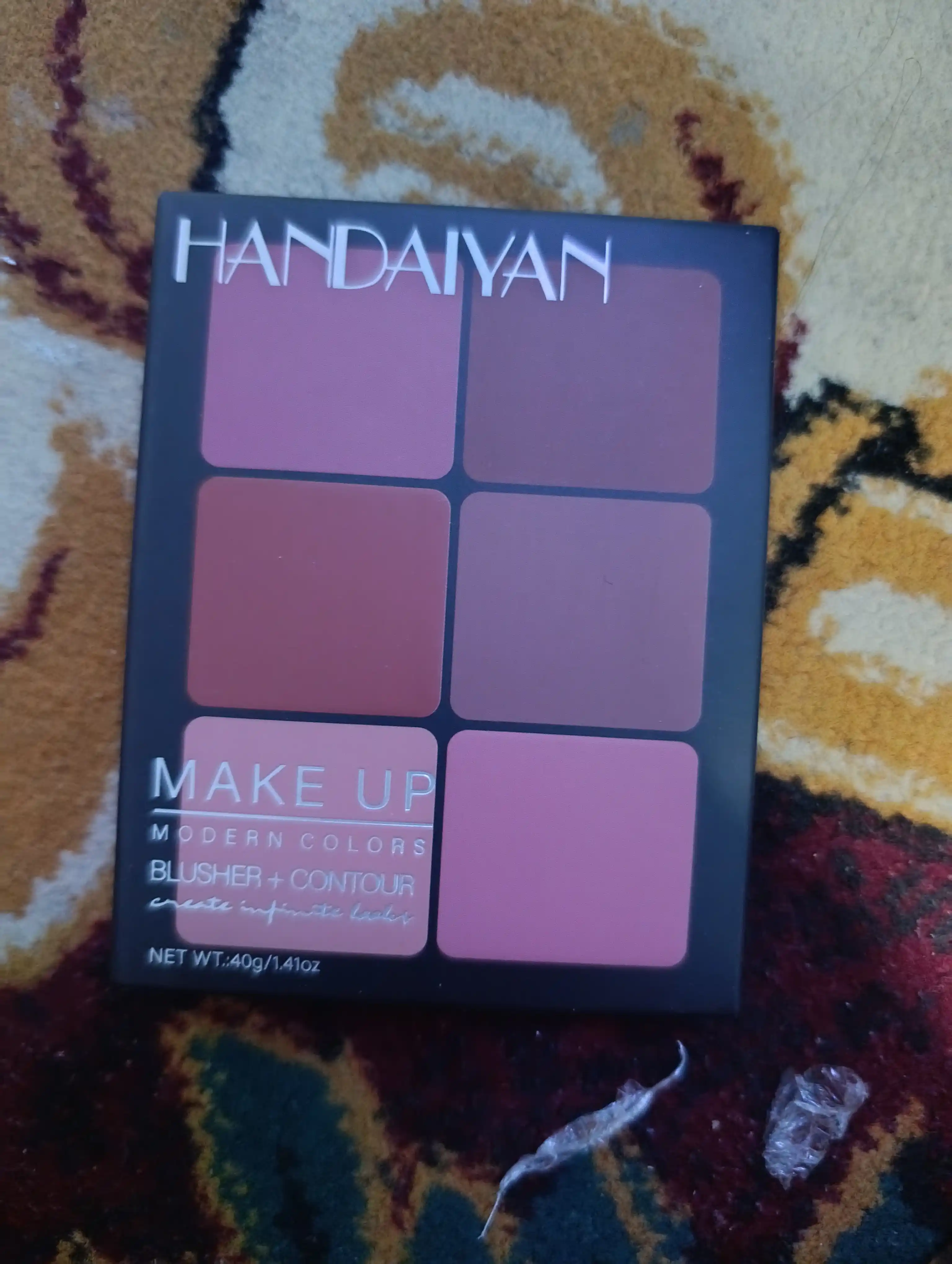 9 rangli NOVO soyalar palitrasi, professional qovoqlar uchun xira va shimmer soyalar