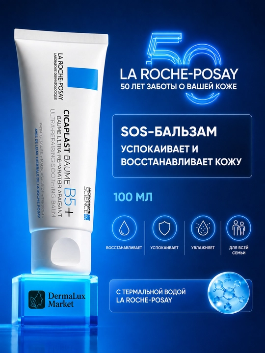 Kunduzgi krem Baume B5+ - teri uchun kunduzgi krem va balzam, 100 ml - 