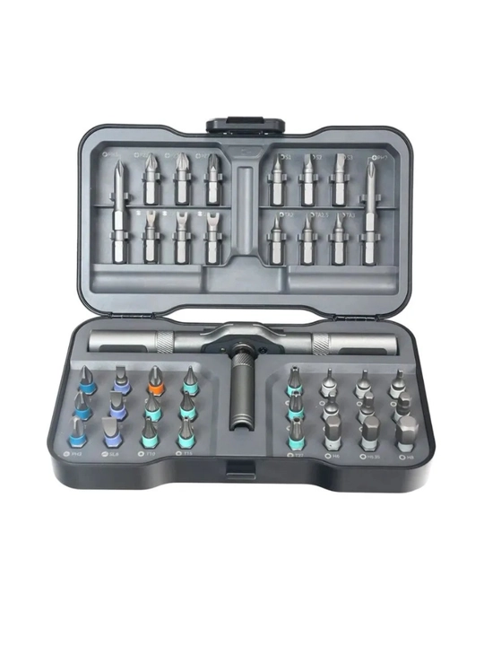 ATuMan RS1 PLUS Отвертка с набором бит (42 в 1) сталь S2