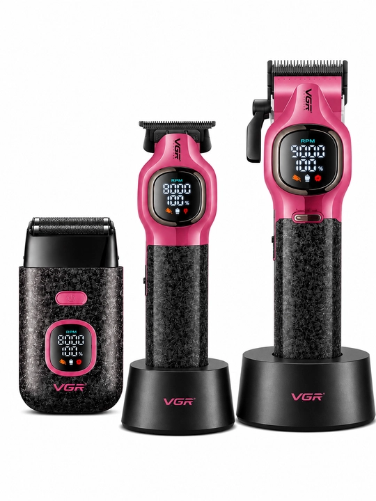 VGR V-035 S3 Barber Combo S33 — профессиональный набор для стрижки