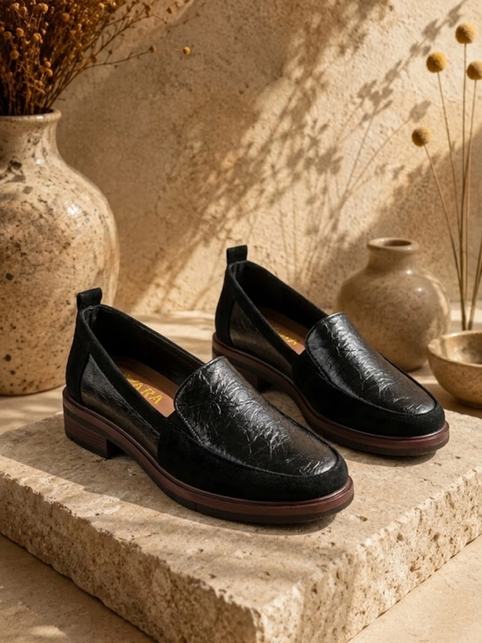 Ayollar tuflisi, mokasin, loafer, ayollar oyoq kiyimi, klassik tufli, bej tufli, ish uchun