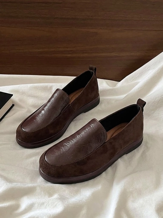 Ayollar tuflisi, mokasin, loafer, ayollar oyoq kiyimi, klassik tufli, bej tufli, ish uchun