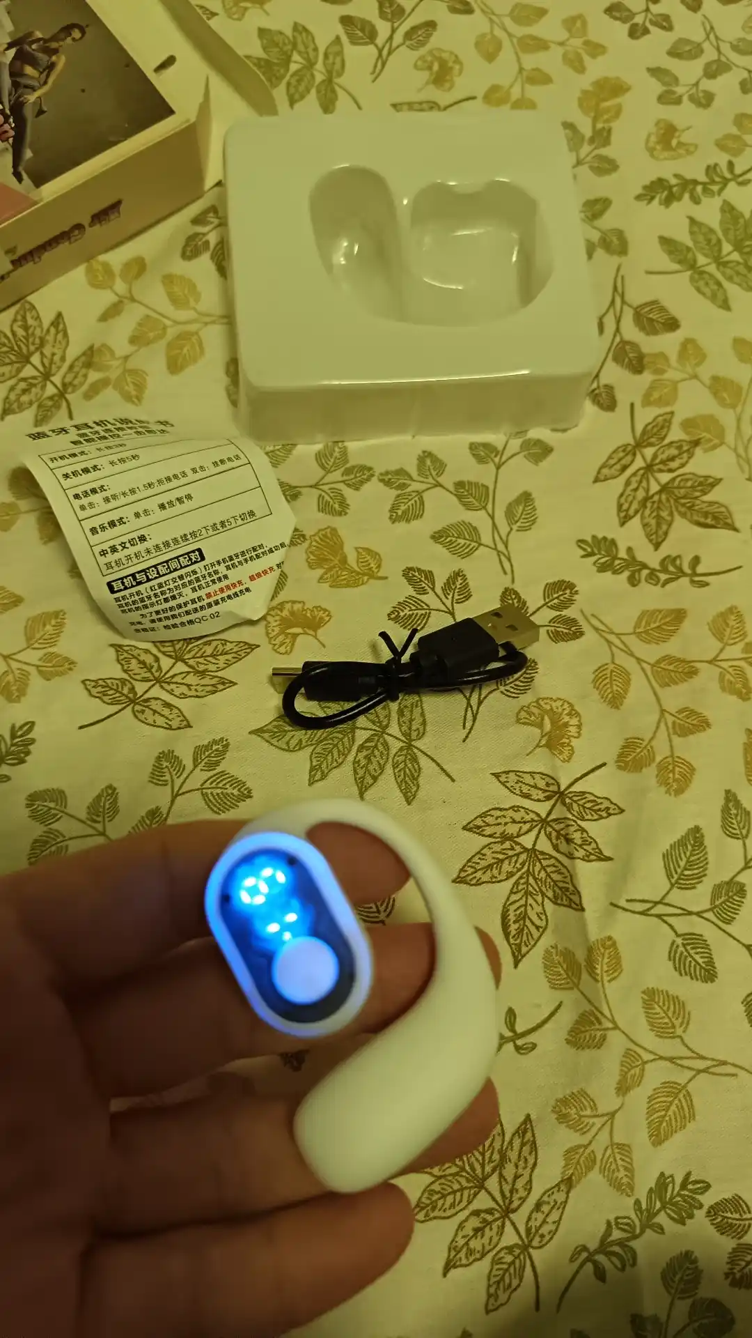 Bluetooth simsiz naushniklar LED displey bilan, naushnik, simsiz naushnik