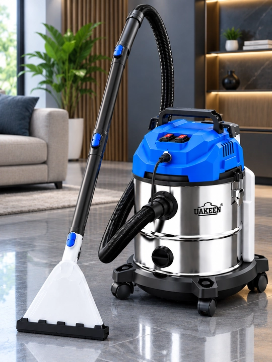 Пылесос Uakeen ZL 944 для сухой и влажной уборки 1800W 23 л с мощным всасыванием