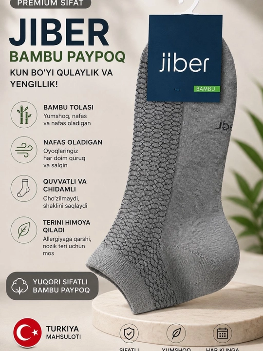 Erkaklar uchun sifatli va qulay paypoqlar - 