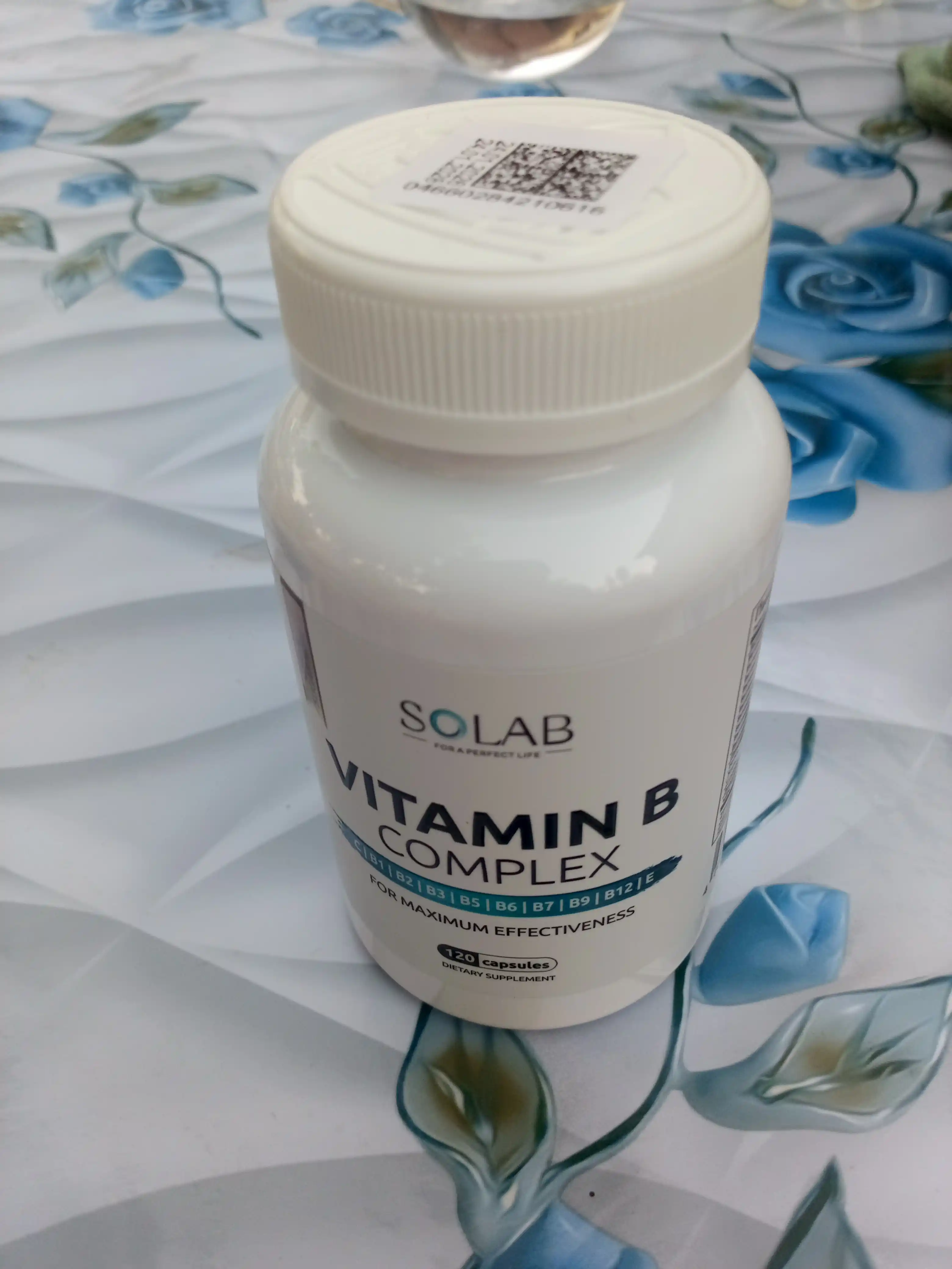 Витамины группы В, SOLAB, 120 капсул