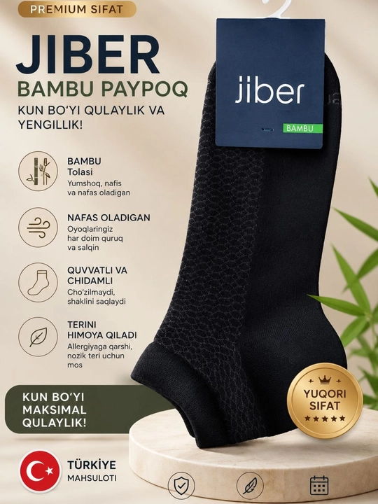 Erkaklar uchun sifatli va qulay paypoqlar - 