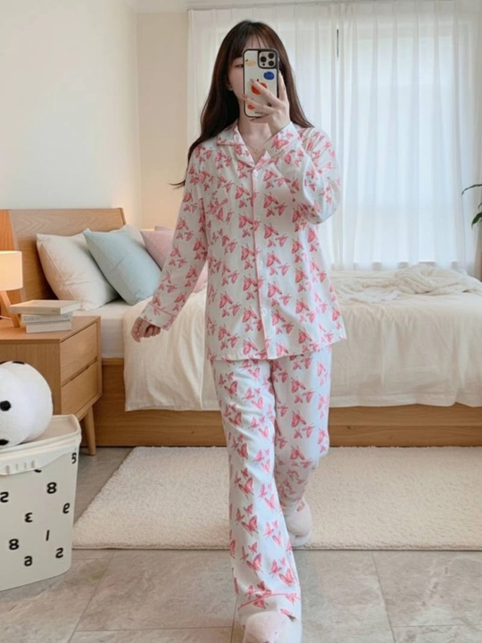 Pijama ayollar uchun-yumshoq mato, ayollar pijamasi qulay uy kiyimi uyqu uchun - 