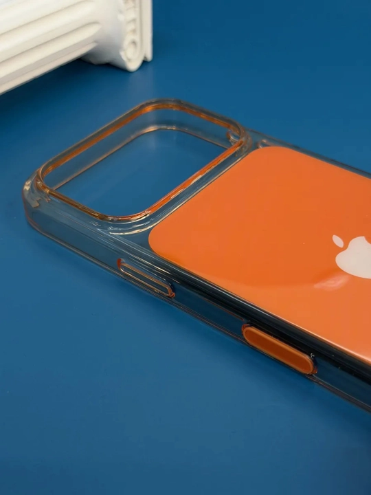 Чехол для iPhone 17/18 Pro / 17/18 Pro Max Clear Case MagSafe, прозрачный, защита камеры
