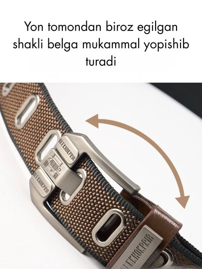 Тактический тканевый ремень мужской, канвас, с 10 отверстиями и цинковой пряжкой