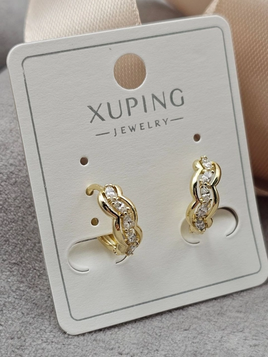  Серьги Xuping — элегантность и шарм - 