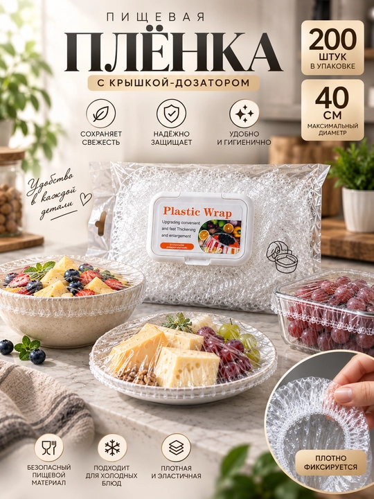 Paket-qopqoqlar 40 sm, 200 dona - 
