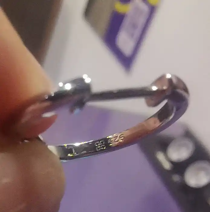 Серьги из серебра 925 пробы с родием, вставки: Фианит (E316085BSNZSK925)