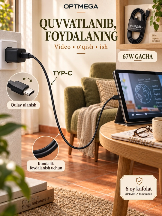 Кабель для быстрой зарядки, type-c to type-c, fast charging, Samsung, Xiaomi, сила тока 7А