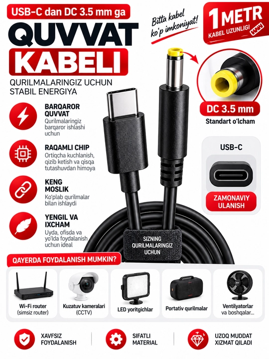 SX-128 Адаптер Type-C на 3.5 мм AUX с DAC Чипом - 