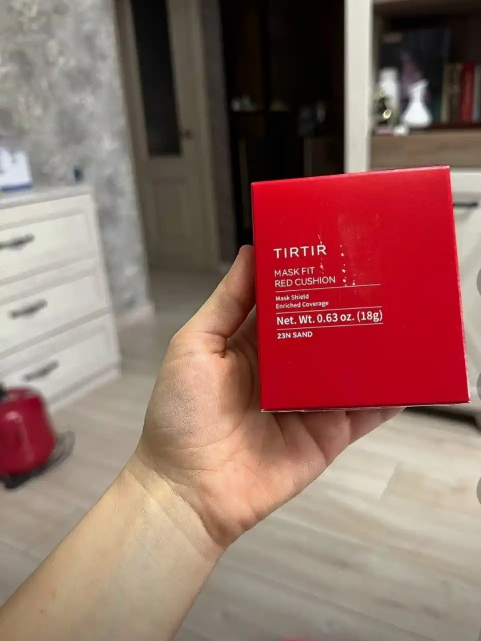 TIRTIR Mask Fit Red Cushion SPF40 PA++ полуматовый стойкий кушон