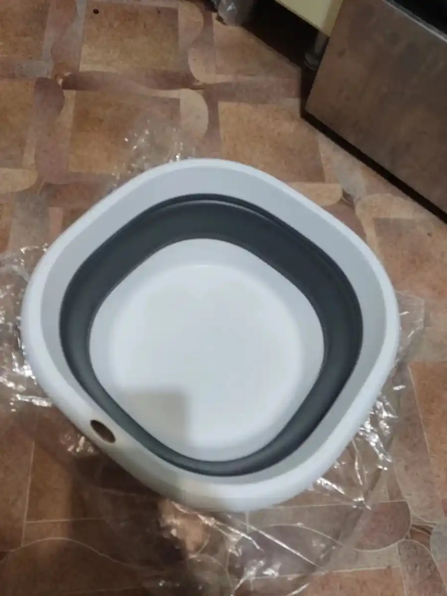 Yig‘iladigan plastik chelak,cho'mich va tog‘ora, silikon