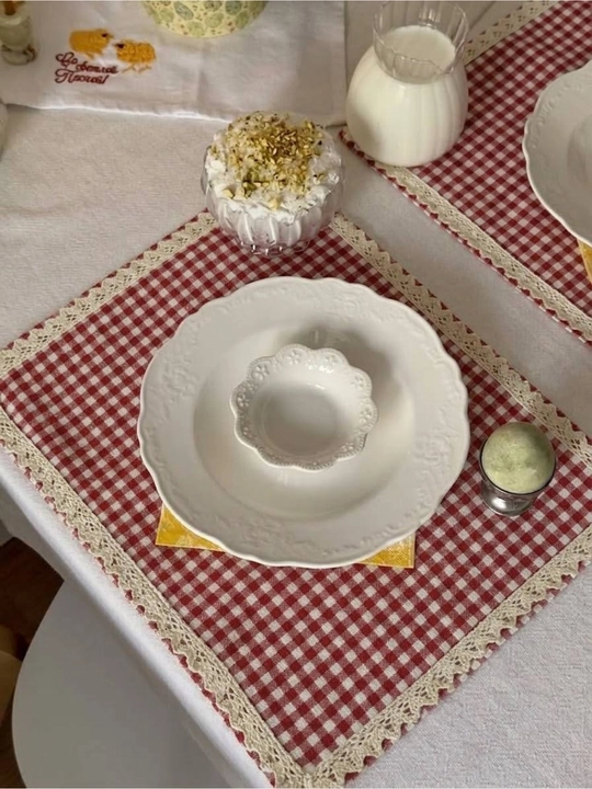 Pinterest uslubidagi nafis mato likopcha