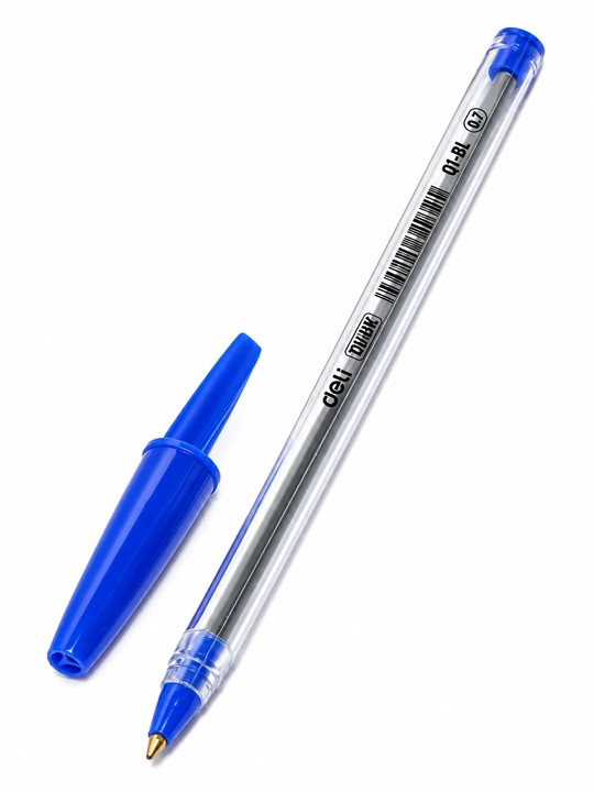 Deli Q1-BL (sn) 0,7 mm sharikli ruchkasi 12 dona - 