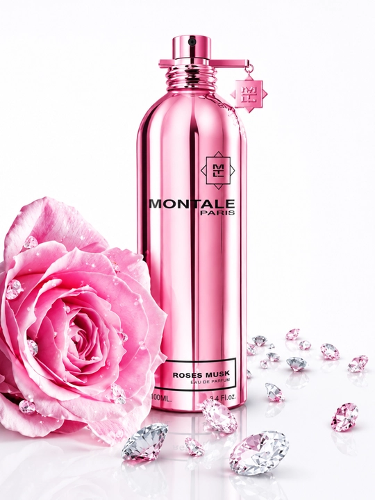 Montale Roses Musk ayollar atiri atirgulli mushkli, uzoq saqlanuvchi parfyumeriya suvi EDP