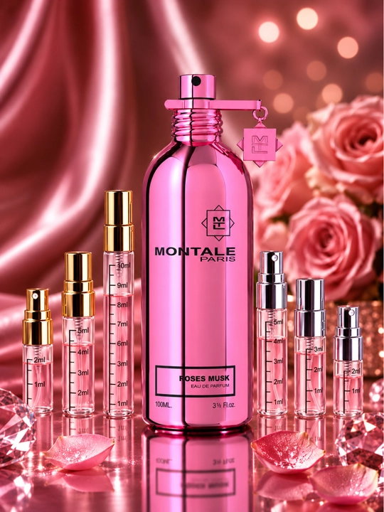 Montale Roses Musk ayollar atiri atirgulli mushkli, uzoq saqlanuvchi parfyumeriya suvi EDP - 