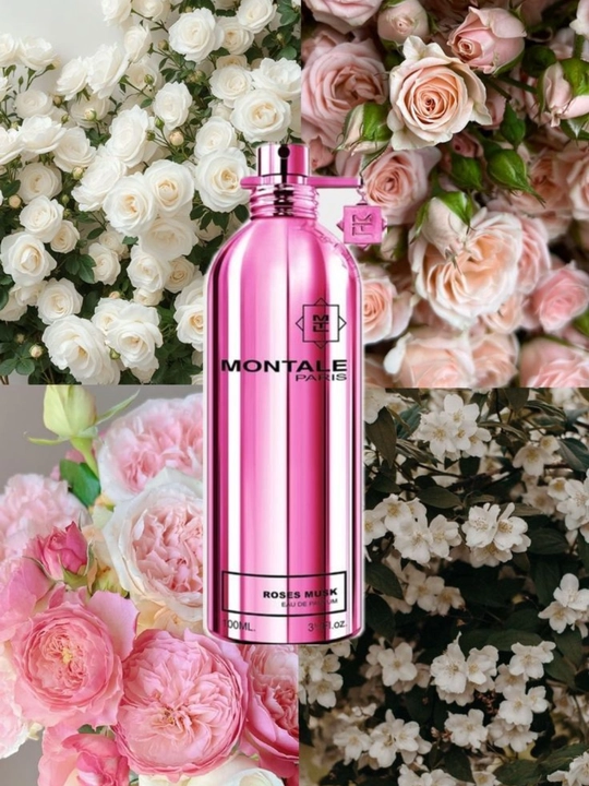 Montale Roses Musk ayollar atiri atirgulli mushkli, uzoq saqlanuvchi parfyumeriya suvi EDP