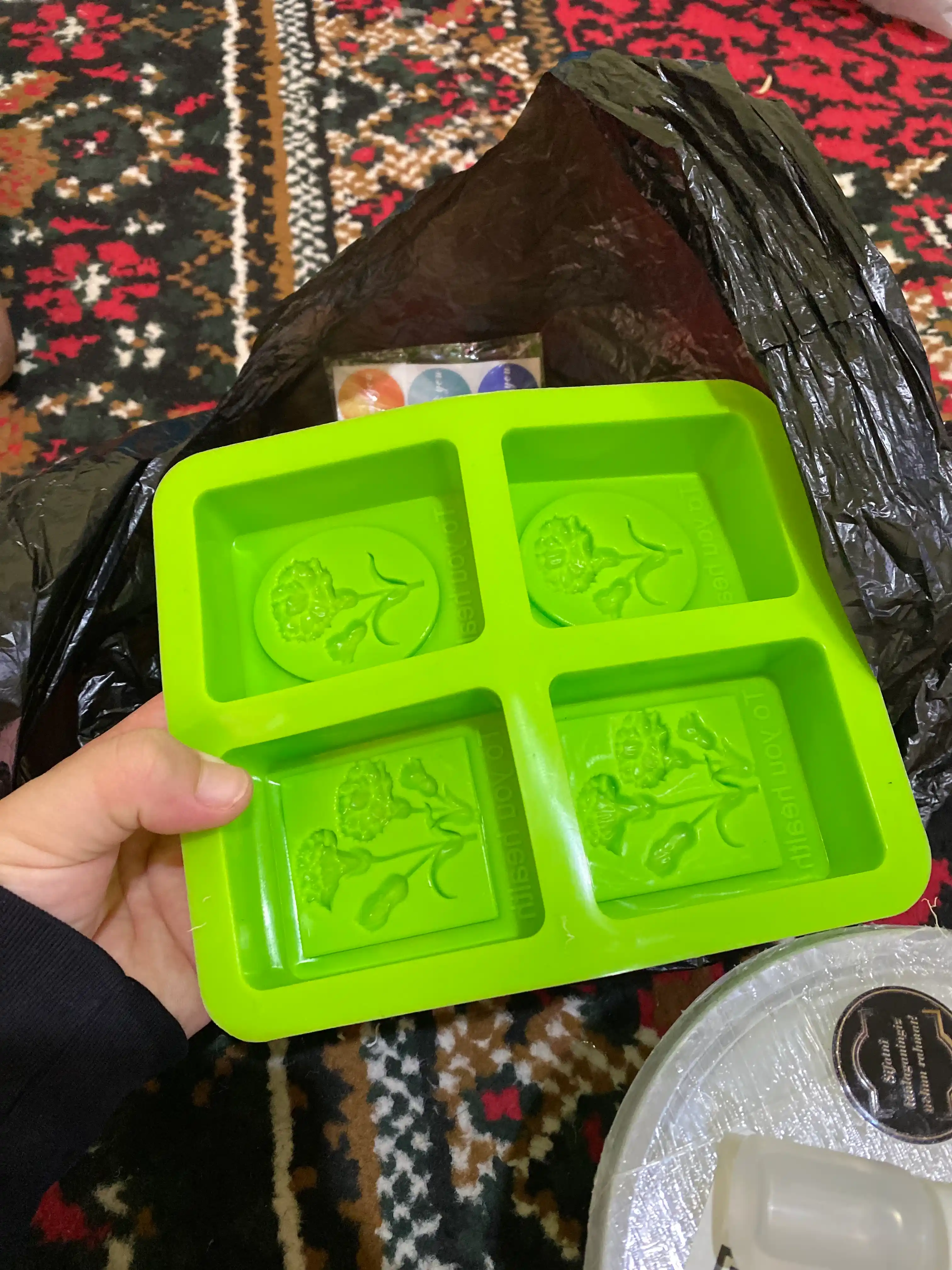 Sovun uchun silikon qolip, qo‘lda tayyorlangan sovun uchun silikon qolip