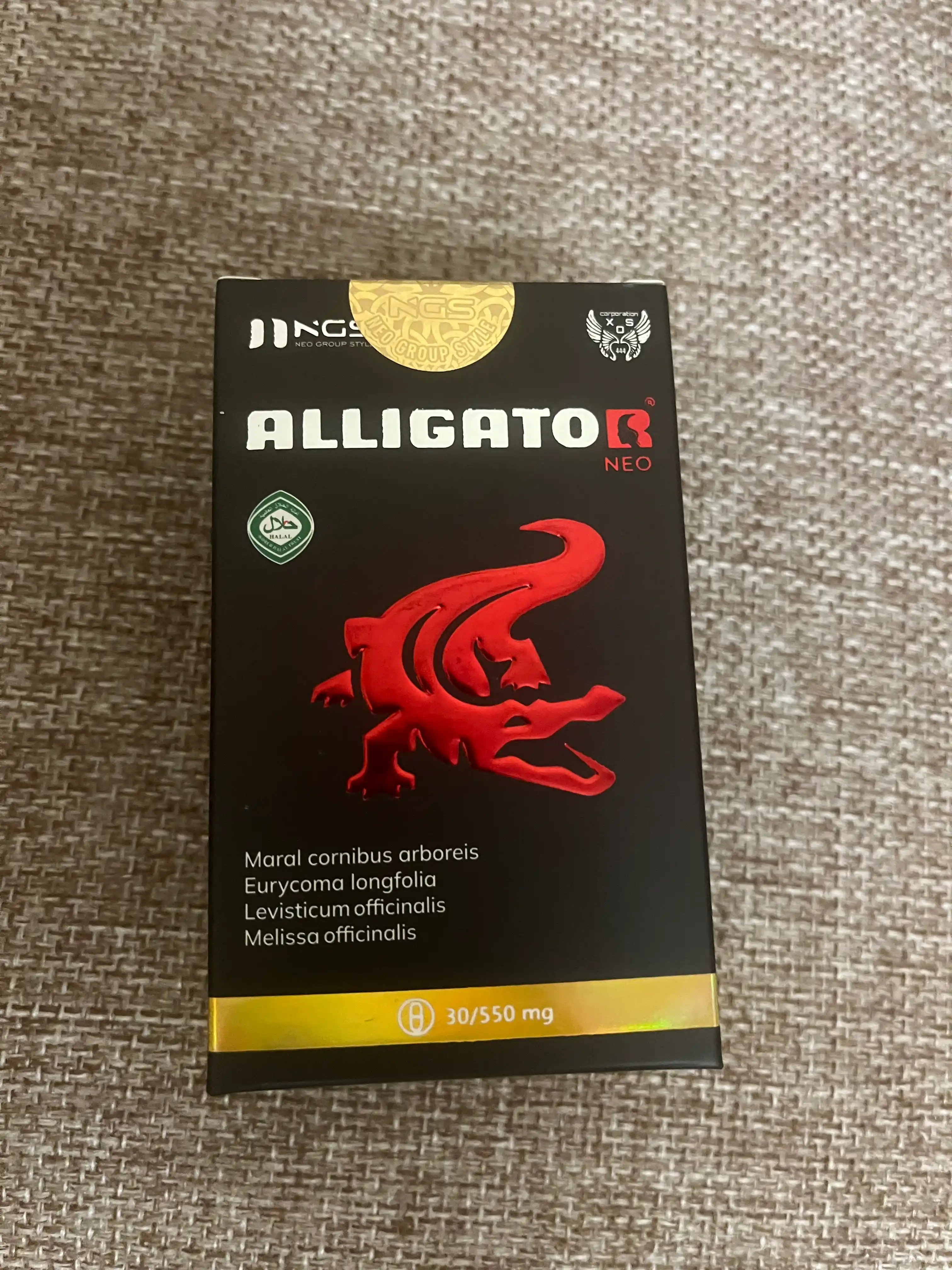 Alligator Neo капсулы для мужчин — тонус, либидо, энергия, 30 капсул
