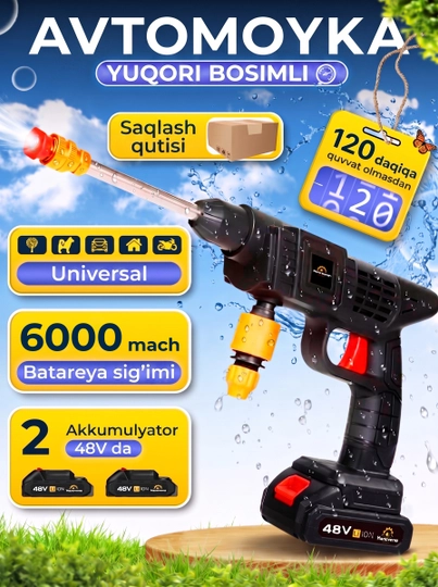 Karcher, avtomobil yuvish, yuqori bosimli yuvish, avtomobil yuvish - 