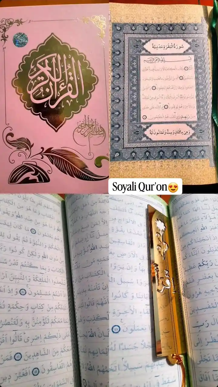 Soyali Qur'on — Коран в твёрдом переплёте, 600 страниц