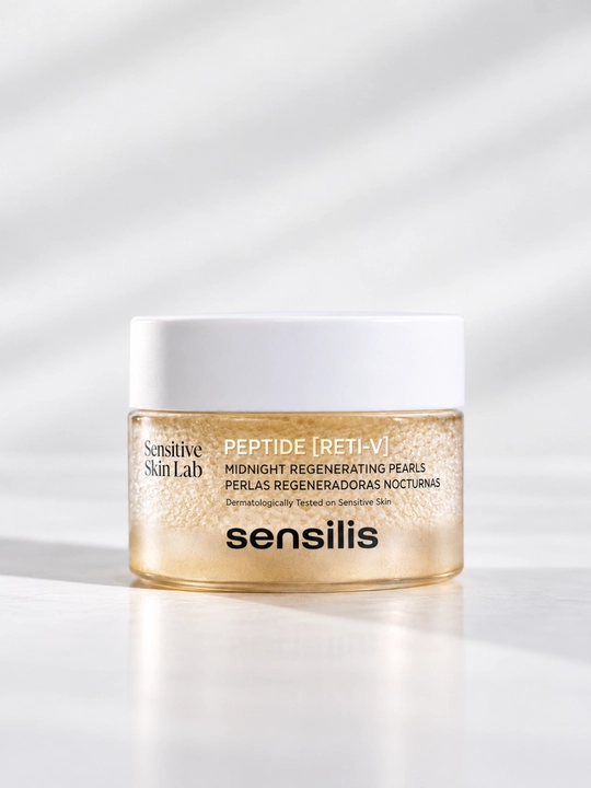 Ночной крем в капсулах для лица с бакучиолом Sensilis Peptide Reti-V, 50 мл, Испания