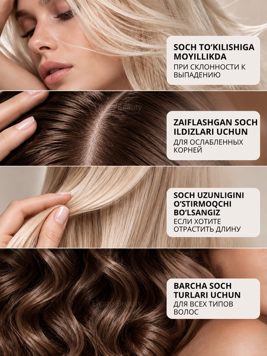 Тоник для роста волос LIKATO Professional с розмарином, кофеином, красным перцем, 150 мл