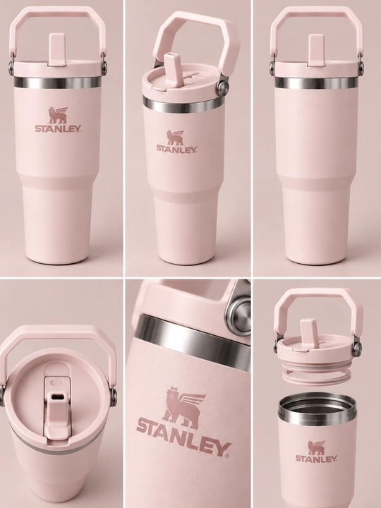 STANLEY IceFlow 2.0 — ochiladigan naychali termokara, 30 unsiya (887 ml)