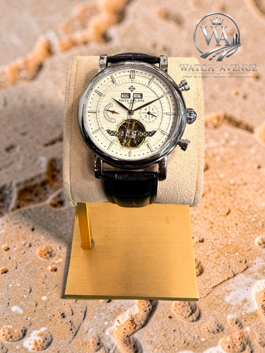 Patek Philippe Complications Automatic Silver — часы с 4 функциями