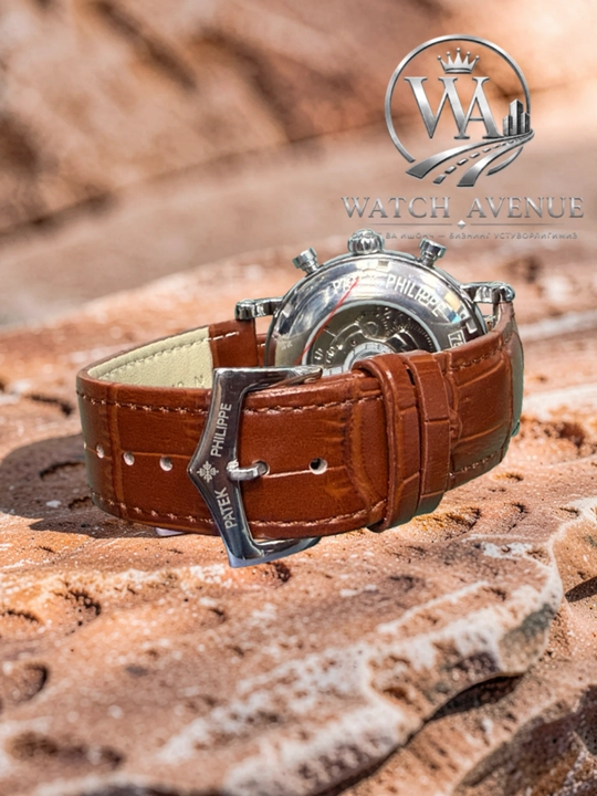 Patek Philippe Complications Automatic Silver — часы с 4 функциями