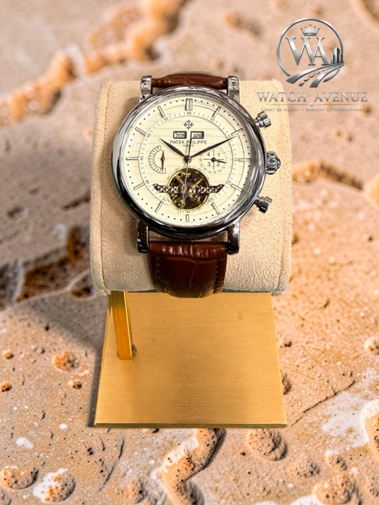 Patek Philippe Complications Automatic Silver — часы с 4 функциями