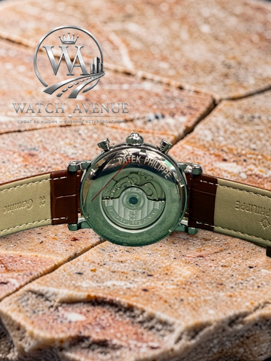 Patek Philippe Complications Automatic Silver — часы с 4 функциями