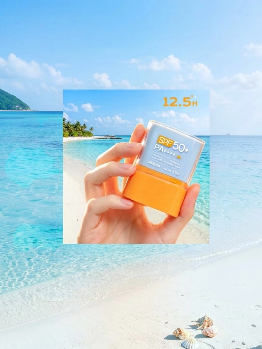 Quyoshdan himoya qiluvchi stik Aidcss SPF 50+ PA++++, 15 g - 
