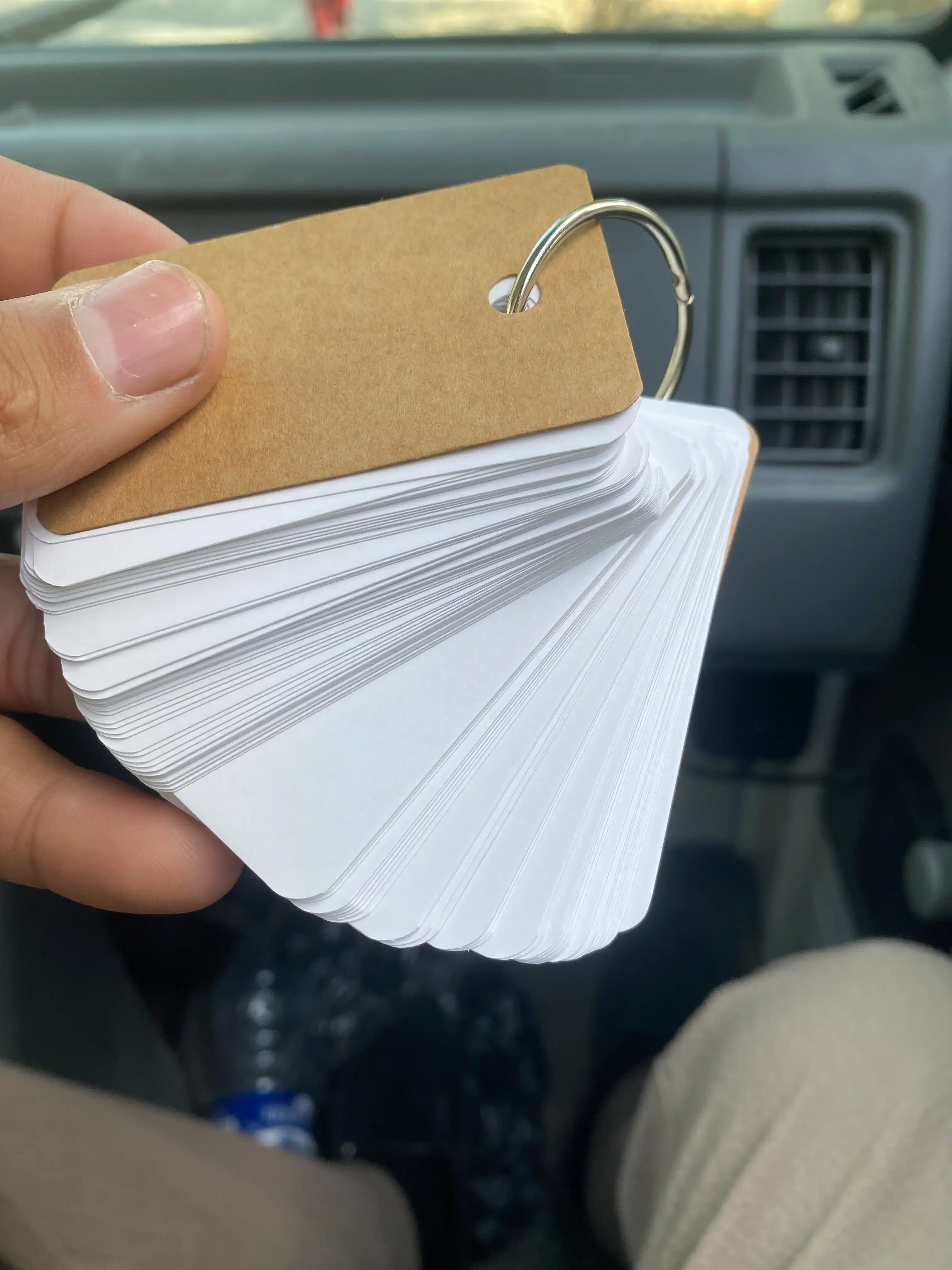 Flash card, stikr, soʻz yodlash uchun karta toplami 100 varoqchali