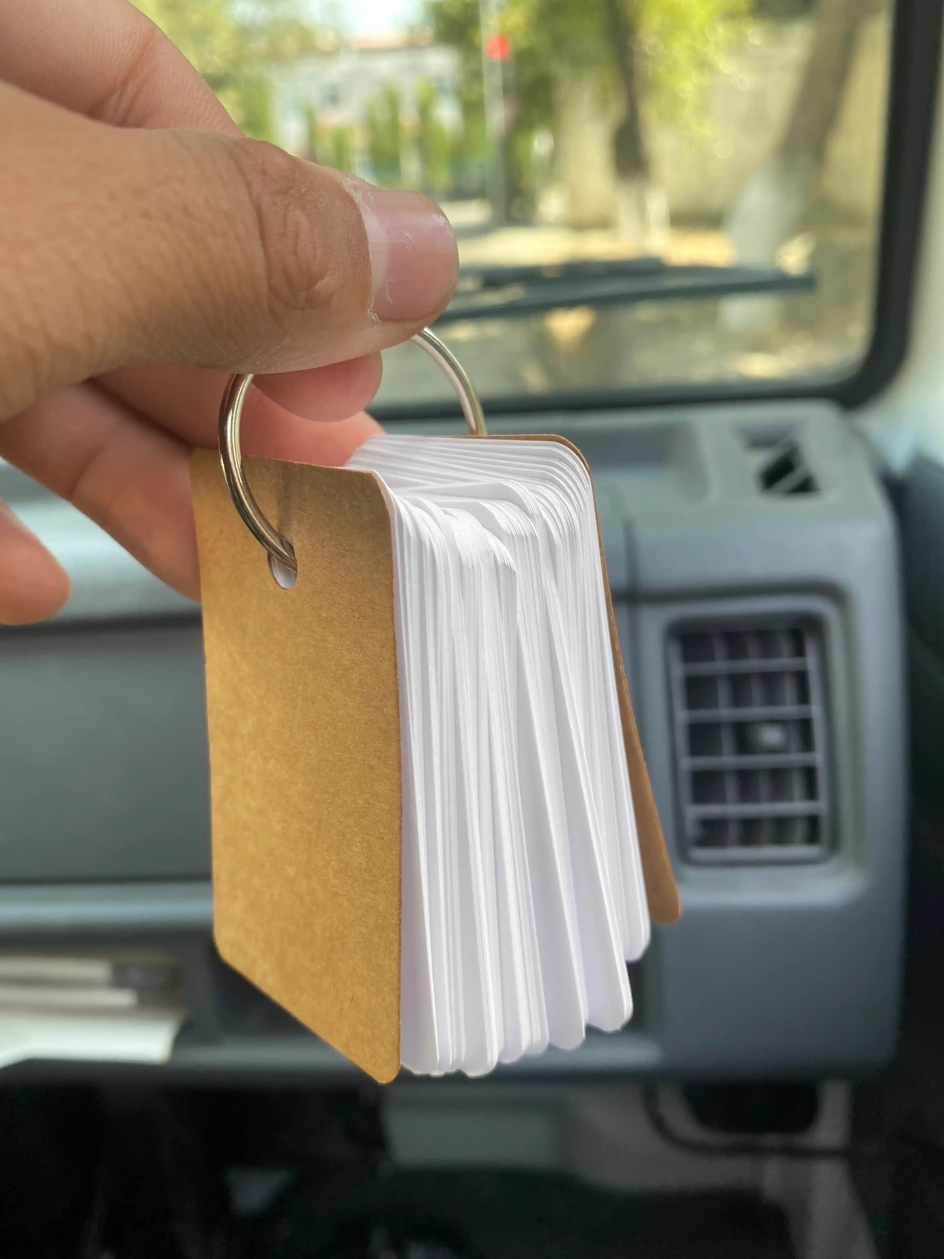Flash card, stikr, soʻz yodlash uchun karta toplami 100 varoqchali