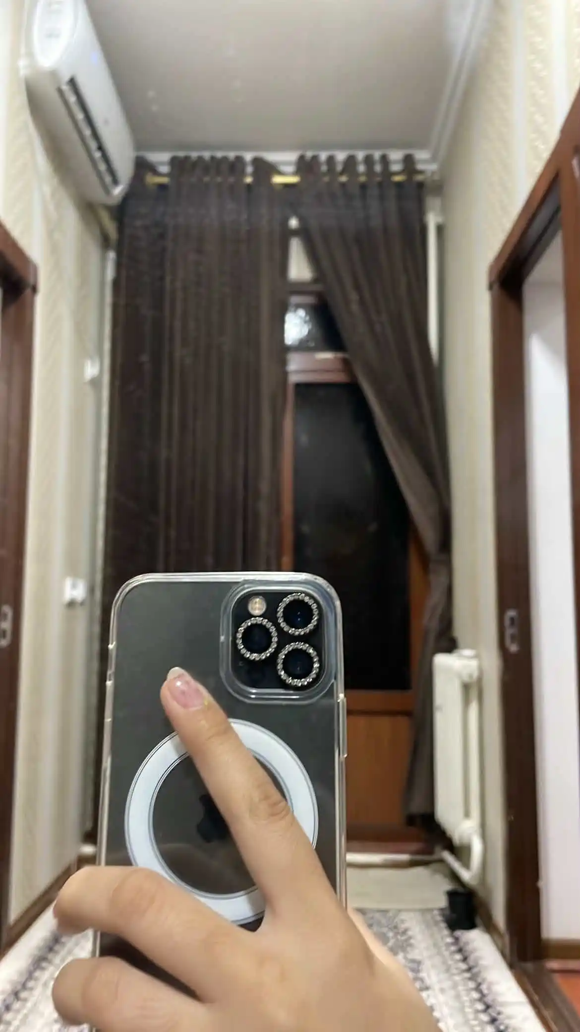 IPhone 11, 12, 13 mini, 14, 15, 16, 17 Pro, Pro Max kameralari uchun himoya oynasi