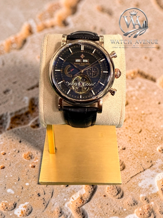 Patek Philippe Complications Automatic Rose Gold - 4 funksiyali soat