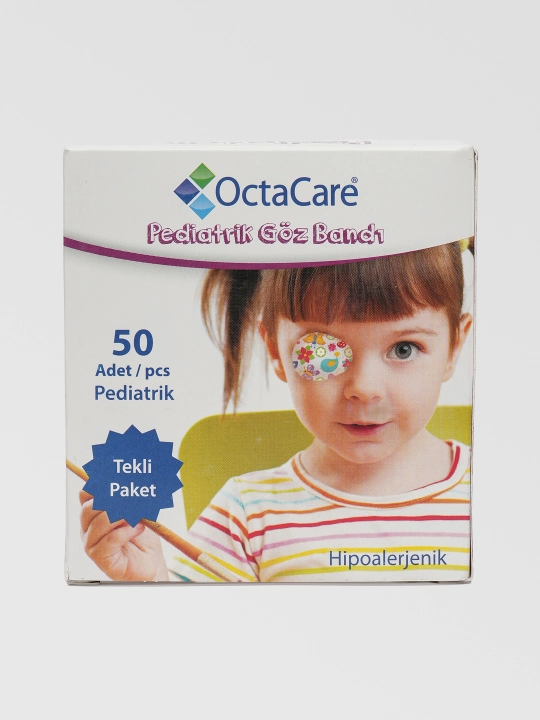 Okklyuder Qizlar uchun ko‘z va qovoqlar uchun OctaCare plastirlari 50 dona - 