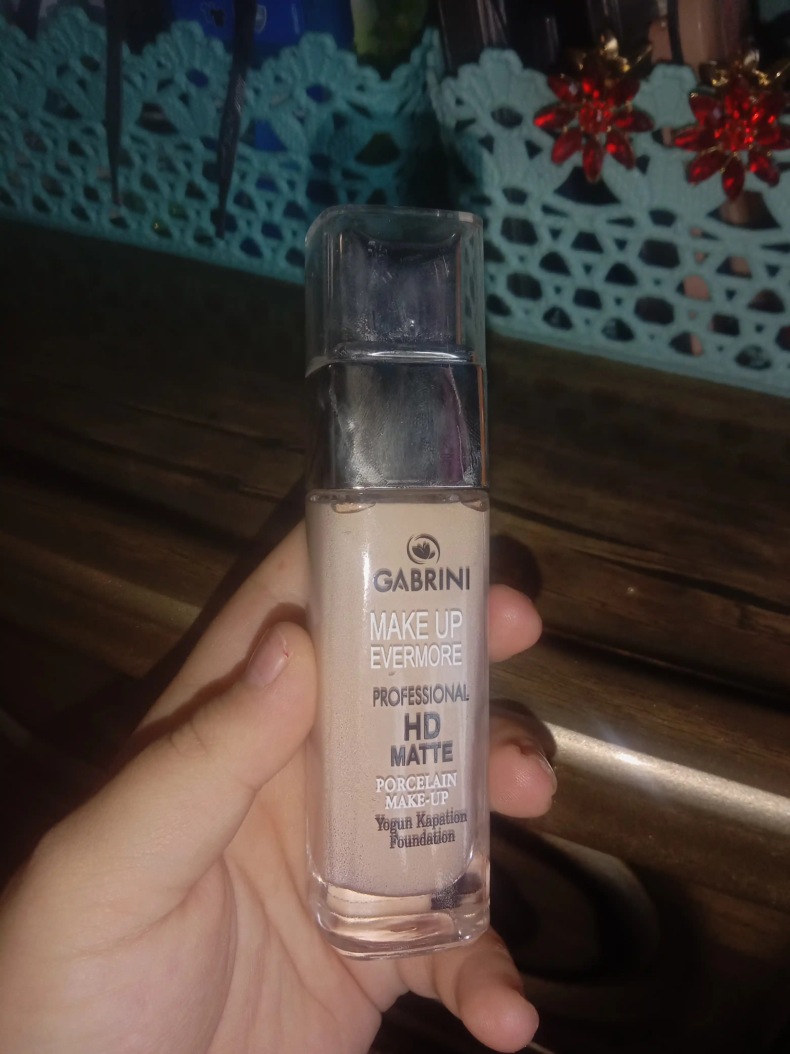 Gabrini matlovchi tonal kremi, HD Matte Make up Evermore foundation, 30 ml