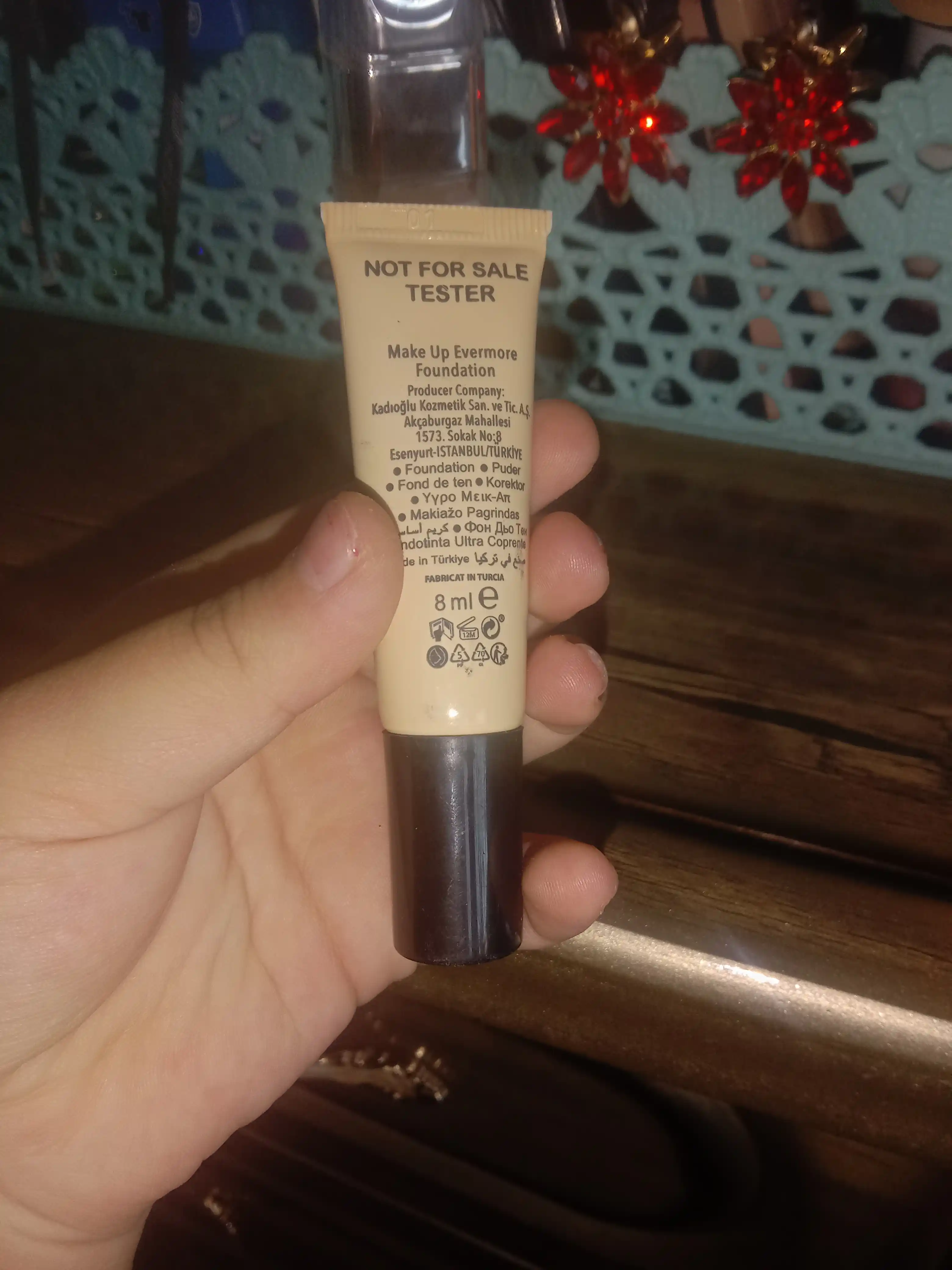 Gabrini matlovchi tonal kremi, HD Matte Make up Evermore foundation, 30 ml
