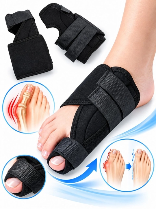 Oyoq bosh barmog‘i korrektori, valgus oyoq uchun bandaj