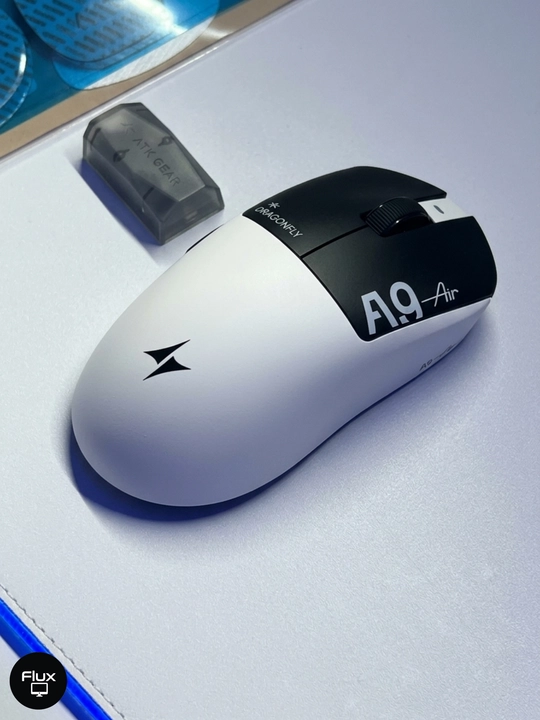 Simsiz o'yin sichqonchasi ATK Dragonfly A9 Air, PAW3950 Ultra, 8K, 47g