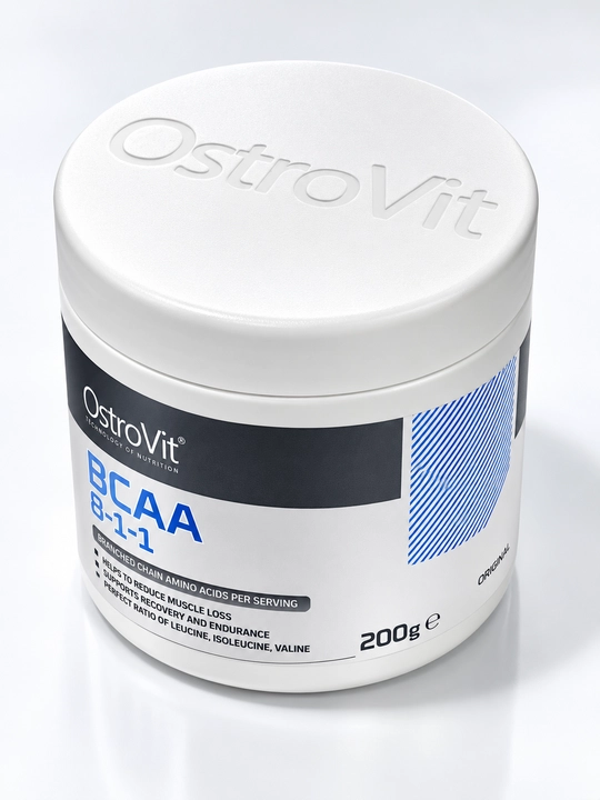 OstroVit BCAA 8-1-1 200 g, apelsin ta’mi