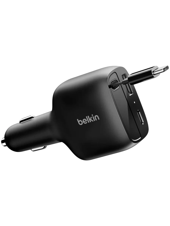 Belkin BoostCharge Retractable Car Charger 75W - 